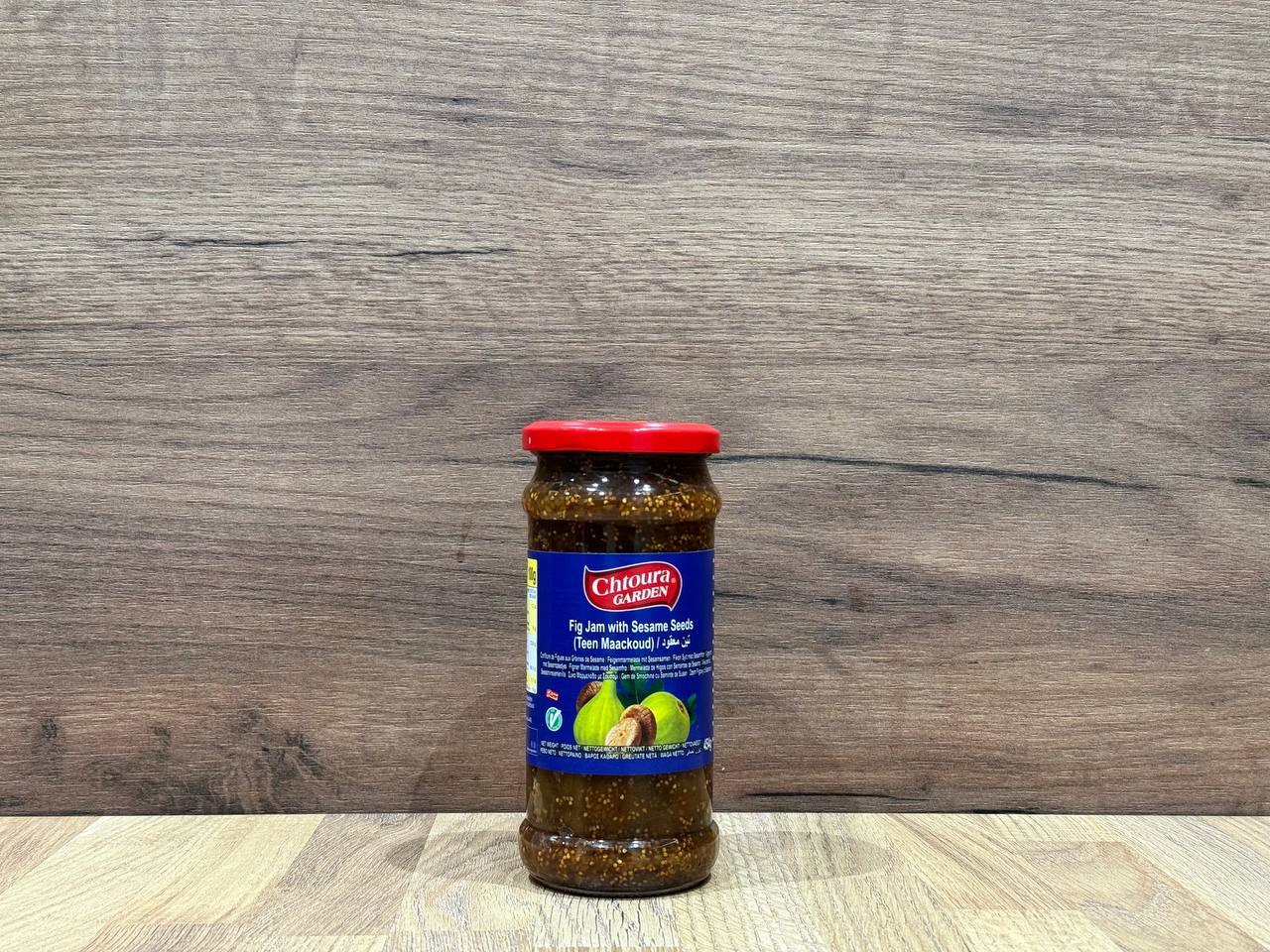 Chtoura Dżem figowy z sezamem 454g