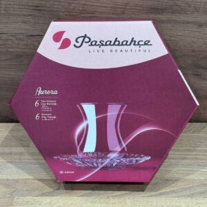 Pasabahce Aurora Filiżanki do herbaty 6 szt