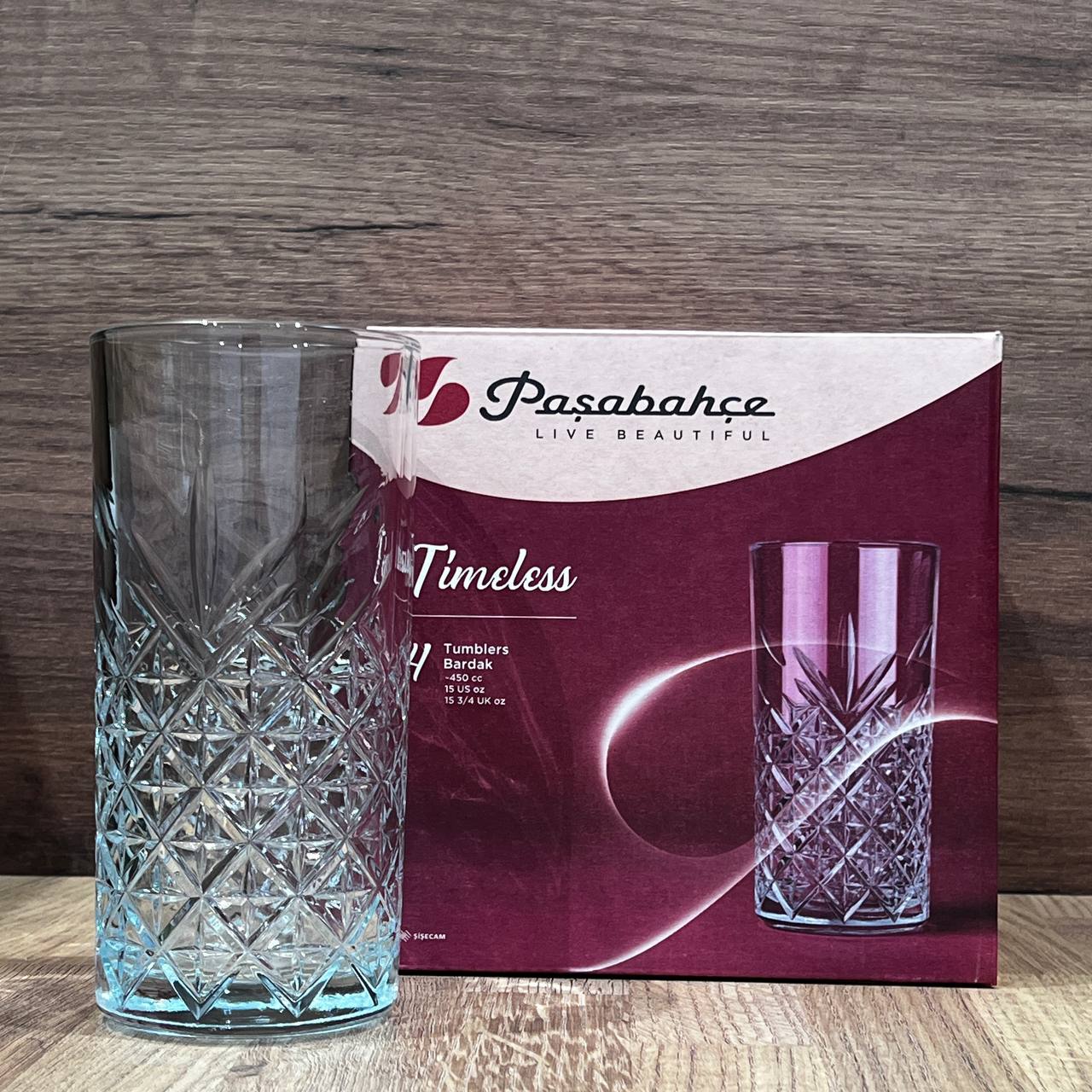 Pasabahce Timeless szklanki do longdrinków 450 ml