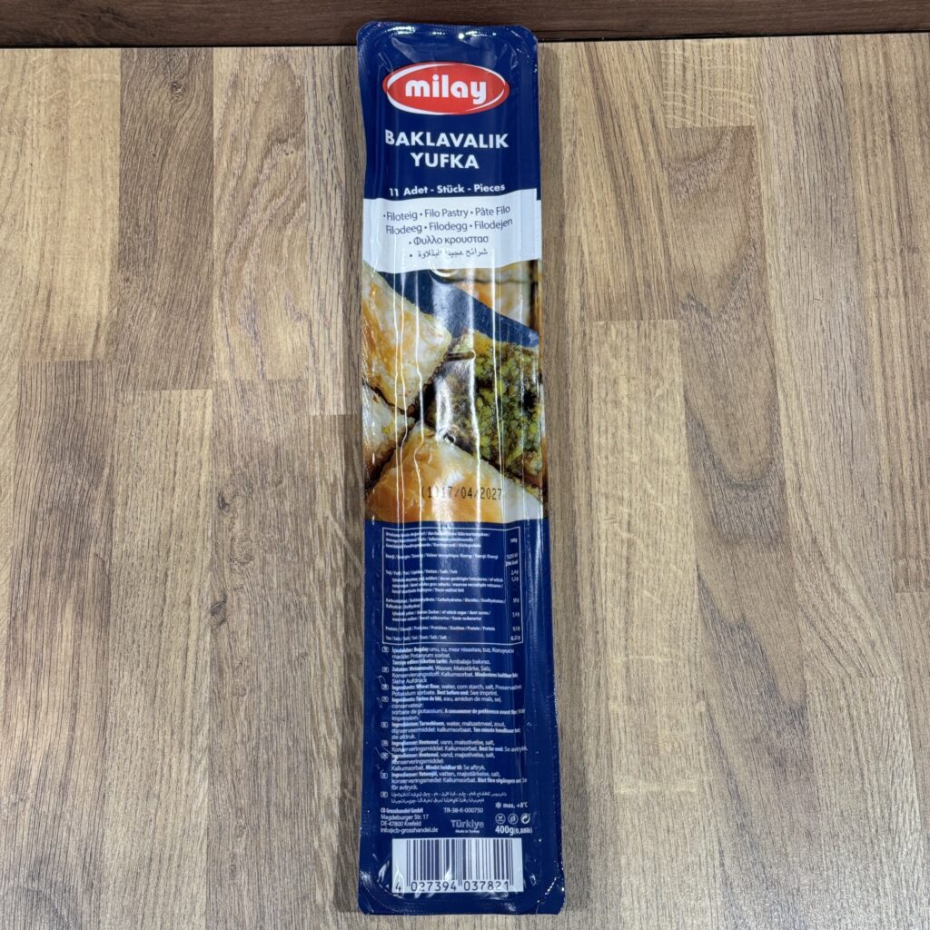 Milay Yufka do baklavy 400g