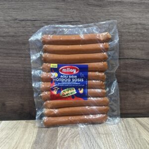 Milay Parówki Drobiowo-Wołowe Pikantne 400g.